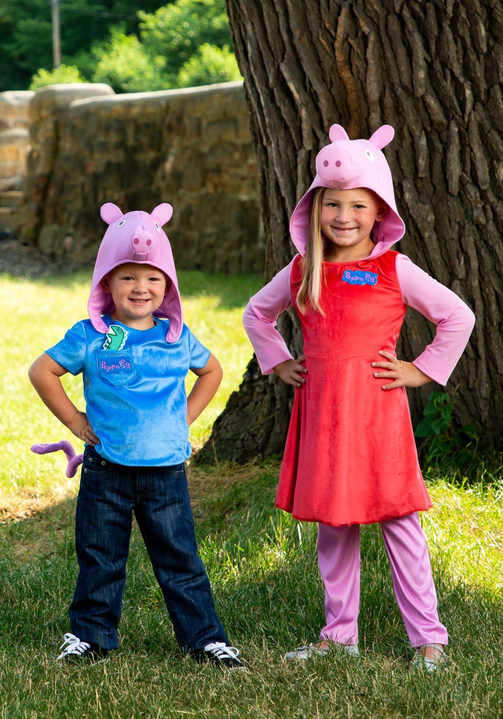 Costume George Pig Per Bambini Piccoli (Taglia 2T): Camicia E Cappellino Ufficiali Per Piccoli Fan Di Peppa!
