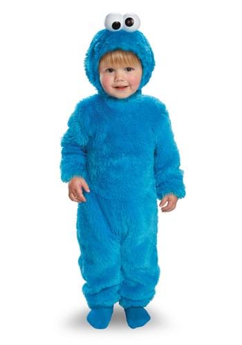 Click Here to buy Cookie Monster Costume w/ Light-Up Eyes from HalloweenCostumes, CDN Funds & Shipping