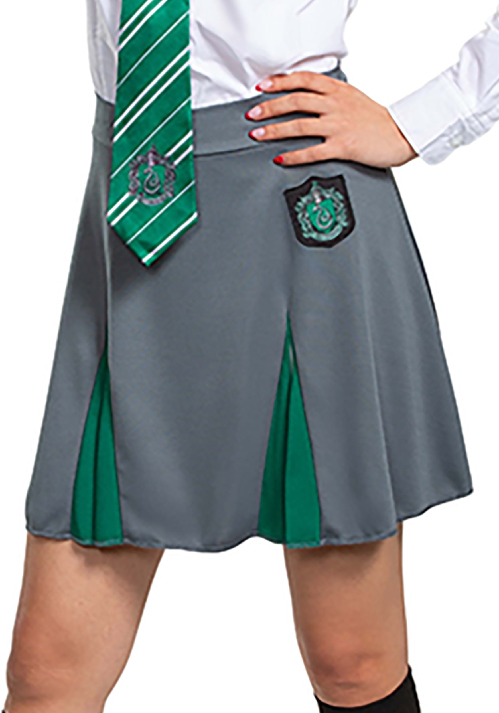 Adult Harry Potter Slytherin Skirt