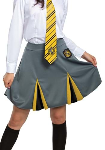 Click Here to buy Harry Potter Hufflepuff Skirt for Kids from HalloweenCostumes, CDN Funds & Shipping