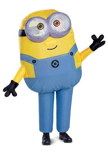 Click Here to buy Inflatable Minion Kids Costume from HalloweenCostumes, CDN Funds & Shipping