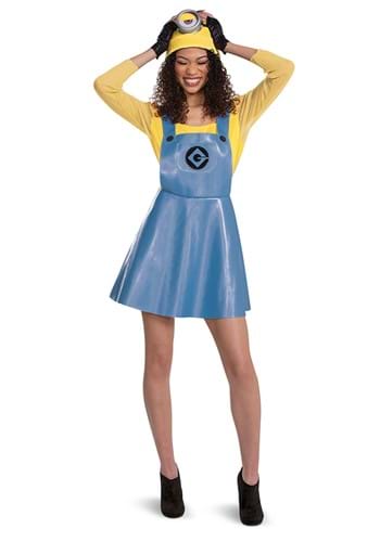Click Here to buy Minion Adult Dress Costume from HalloweenCostumes, CDN Funds & Shipping