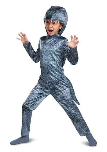 Click Here to buy Jurassic World Classic Blue Kids Costume from HalloweenCostumes, CDN Funds & Shipping