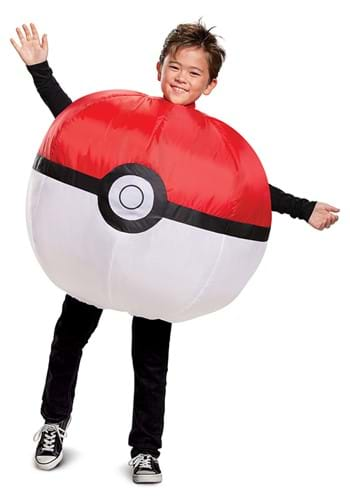 Click Here to buy Kids Inflatable Poke Ball Costume from HalloweenCostumes, CDN Funds & Shipping