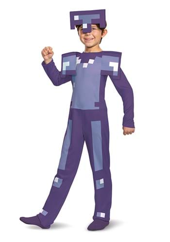 Click Here to buy Minecraft Enchanted Diamond Armor Classic Kids Costume from HalloweenCostumes, CDN Funds & Shipping