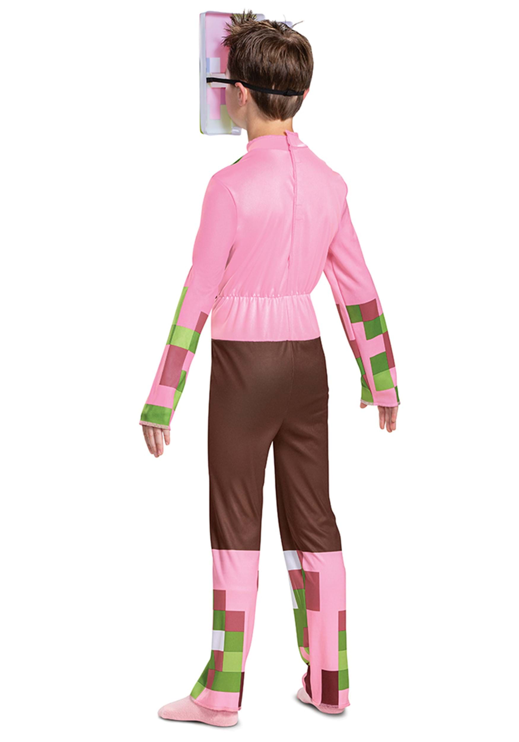 Minecraft Zombie Pigman Classic Costume For Kids