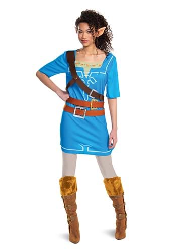 Click Here to buy Link Breath of the Wild Classic Costume for Adults from HalloweenCostumes, CDN Funds & Shipping