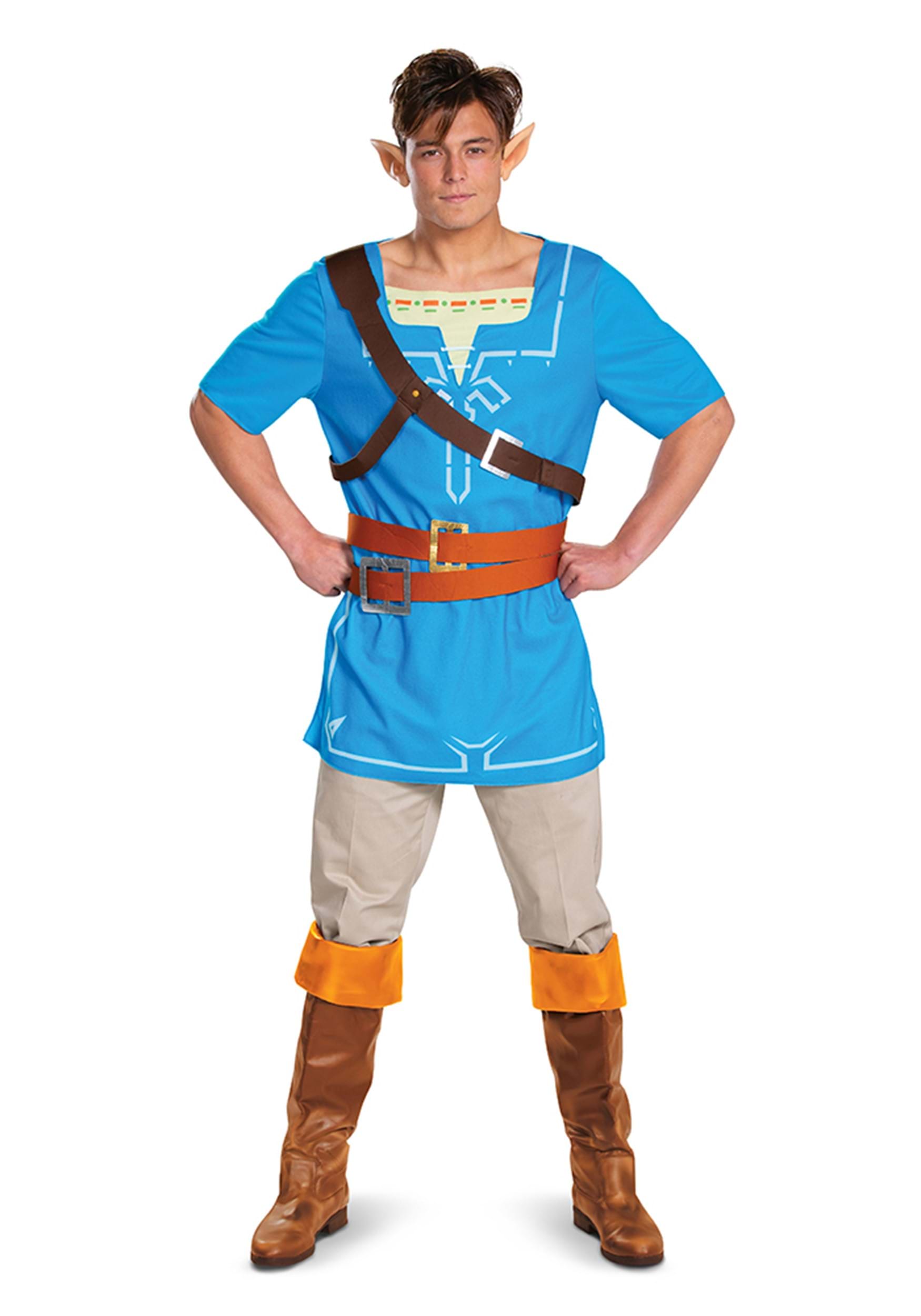 Link Breath Of The Wild Classic Costume For Adults
