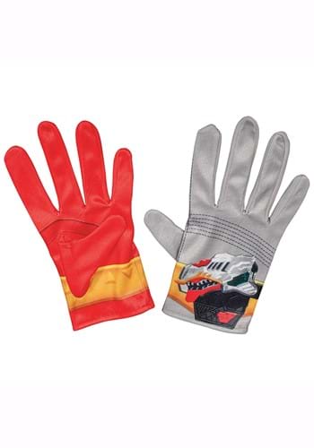 Click Here to buy Kids Power Rangers Dino Fury Red Ranger Gloves from HalloweenCostumes, CDN Funds & Shipping