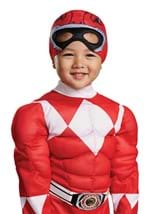 Infant/Toddler Power Rangers Red Ranger Muscle Cos Alt 1