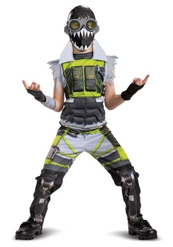 Click Here to buy Kids Apex Legends Octane Costume from HalloweenCostumes, CDN Funds & Shipping