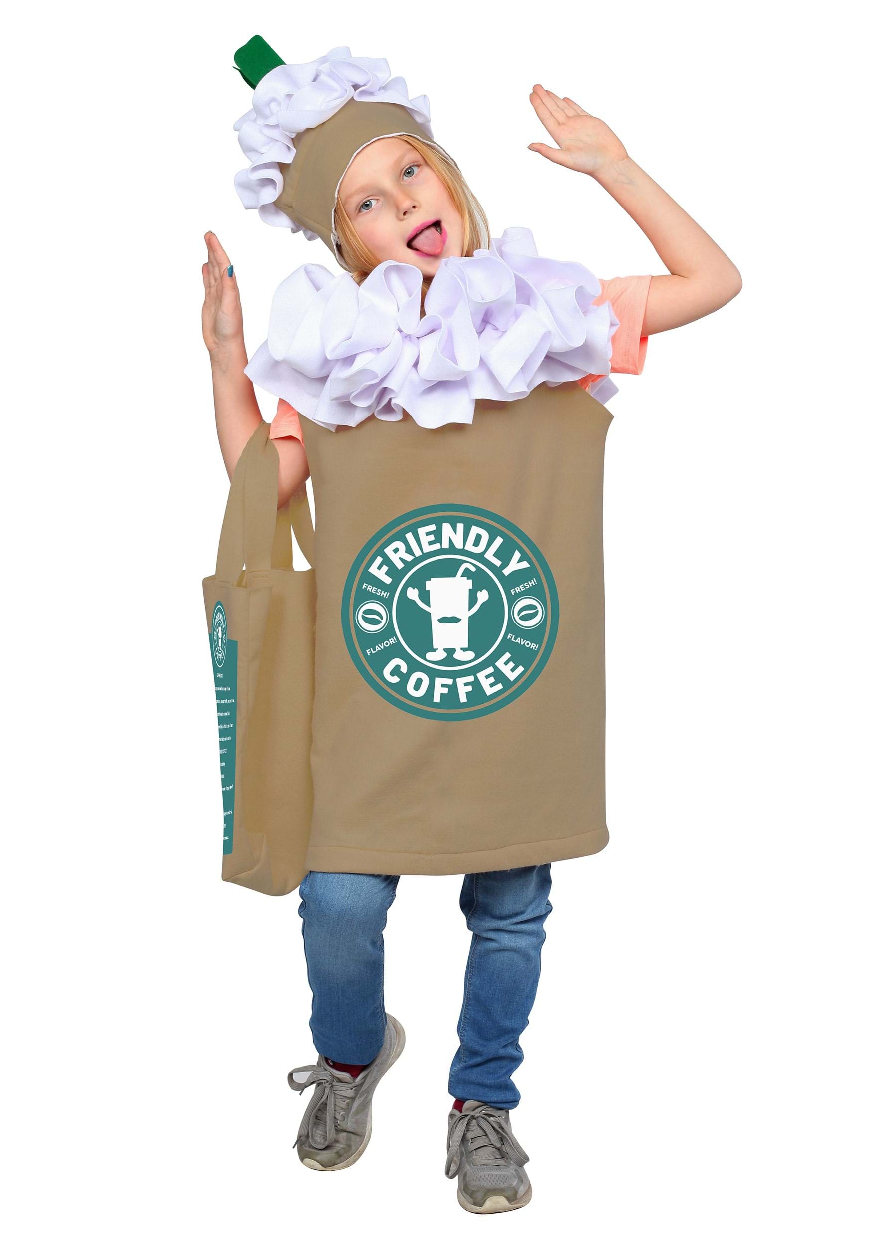 Kids Frappuccino Costume