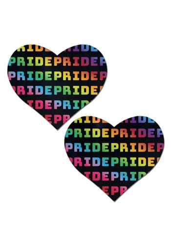 Pastease Pride Rainbow Heart Pasties