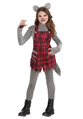Click Here to buy Plaid Werewolf Girls Costume from HalloweenCostumes, CDN Funds & Shipping