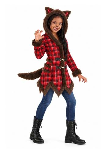 Girl's Werewolf Coat Costume upd
