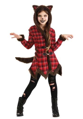 Click Here to buy Werewolf Coat Girls Costume from HalloweenCostumes, CDN Funds & Shipping