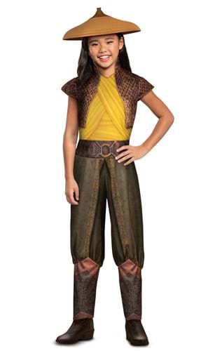 Click Here to buy Raya & the Last Dragon Girls Classic Raya Costume from HalloweenCostumes, CDN Funds & Shipping