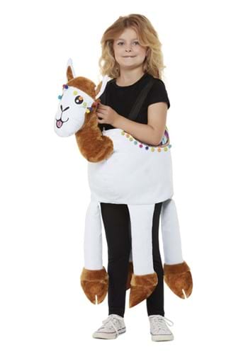 Kids Ride a Llama Costume