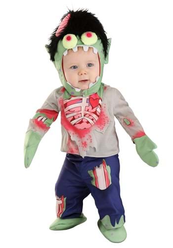 Click Here to buy Baby Goofy Boys Zombie Costume from HalloweenCostumes, CDN Funds & Shipping