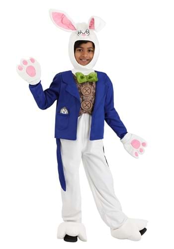 Click Here to buy Whimsical White Rabbit Kids Costume from HalloweenCostumes, CDN Funds & Shipping