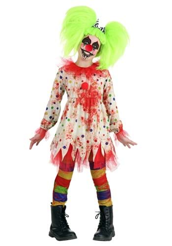 Click Here to buy Creepy Clown Girls Costume from HalloweenCostumes, CDN Funds & Shipping