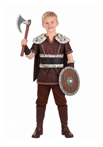 Boys Victorious Viking Costume New Main