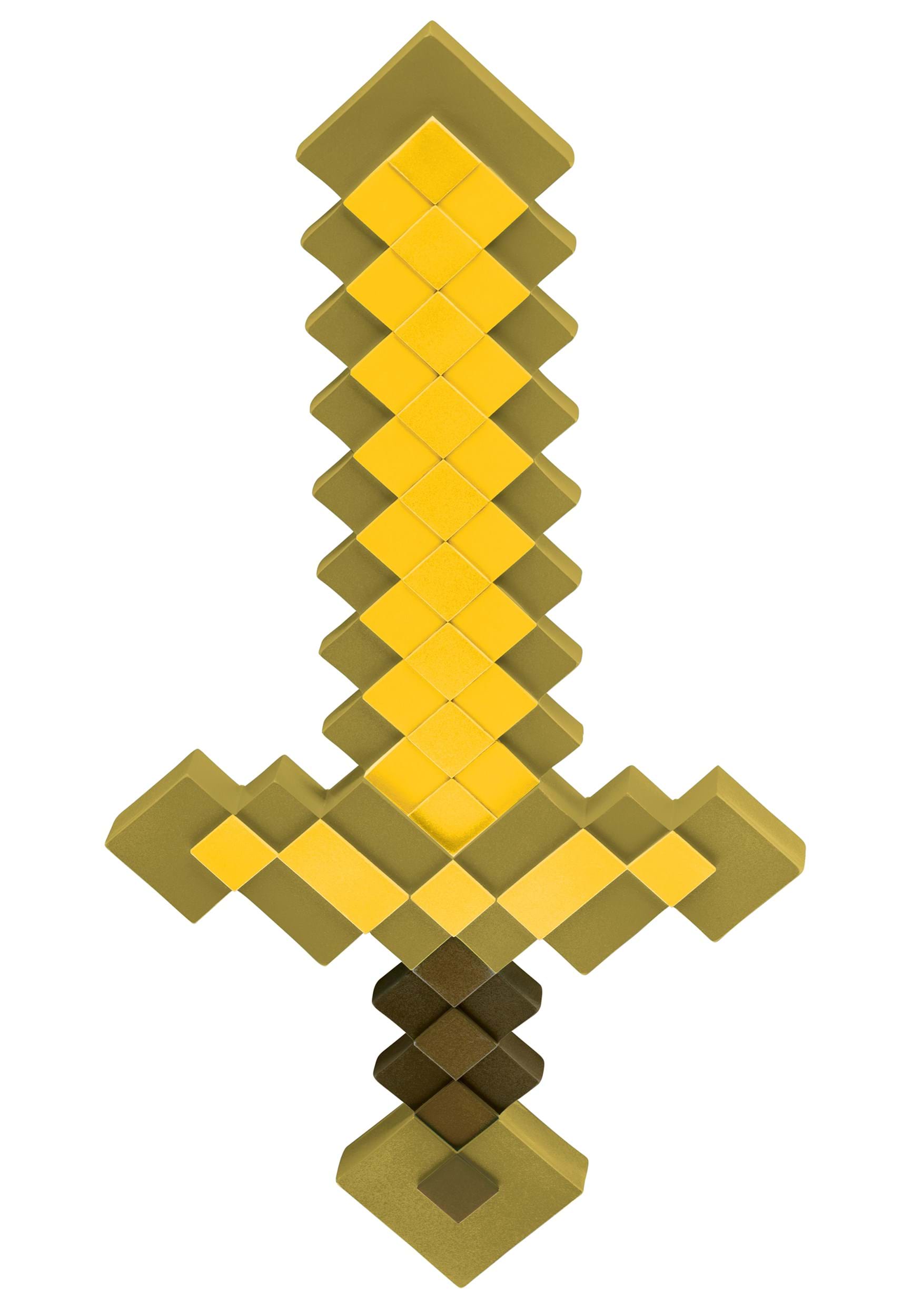 Gold Sword Minecraft Accessory | Minecraft Accessories
