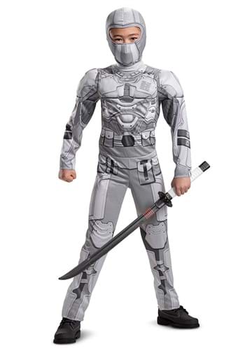Click Here to buy Kids Snake Eyes Movie Storm Shadow Classic Muscle Costume from HalloweenCostumes, CDN Funds & Shipping