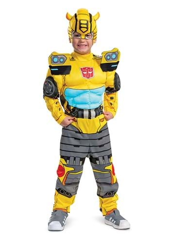 Click Here to buy Transformers Bumblebee Adaptive Kids Costume from HalloweenCostumes, CDN Funds & Shipping