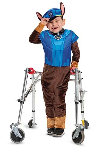 Click Here to buy Paw Patrol Chase Adaptive Kids Costume from HalloweenCostumes, CDN Funds & Shipping