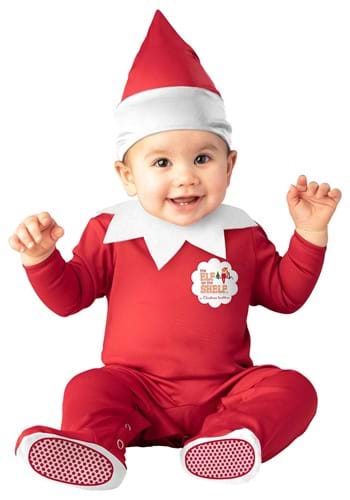 Click Here to buy Elf on the Shelf Baby Boys Costume from HalloweenCostumes, CDN Funds & Shipping