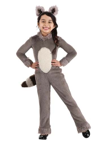 Girls Raccoon Toddler Costume