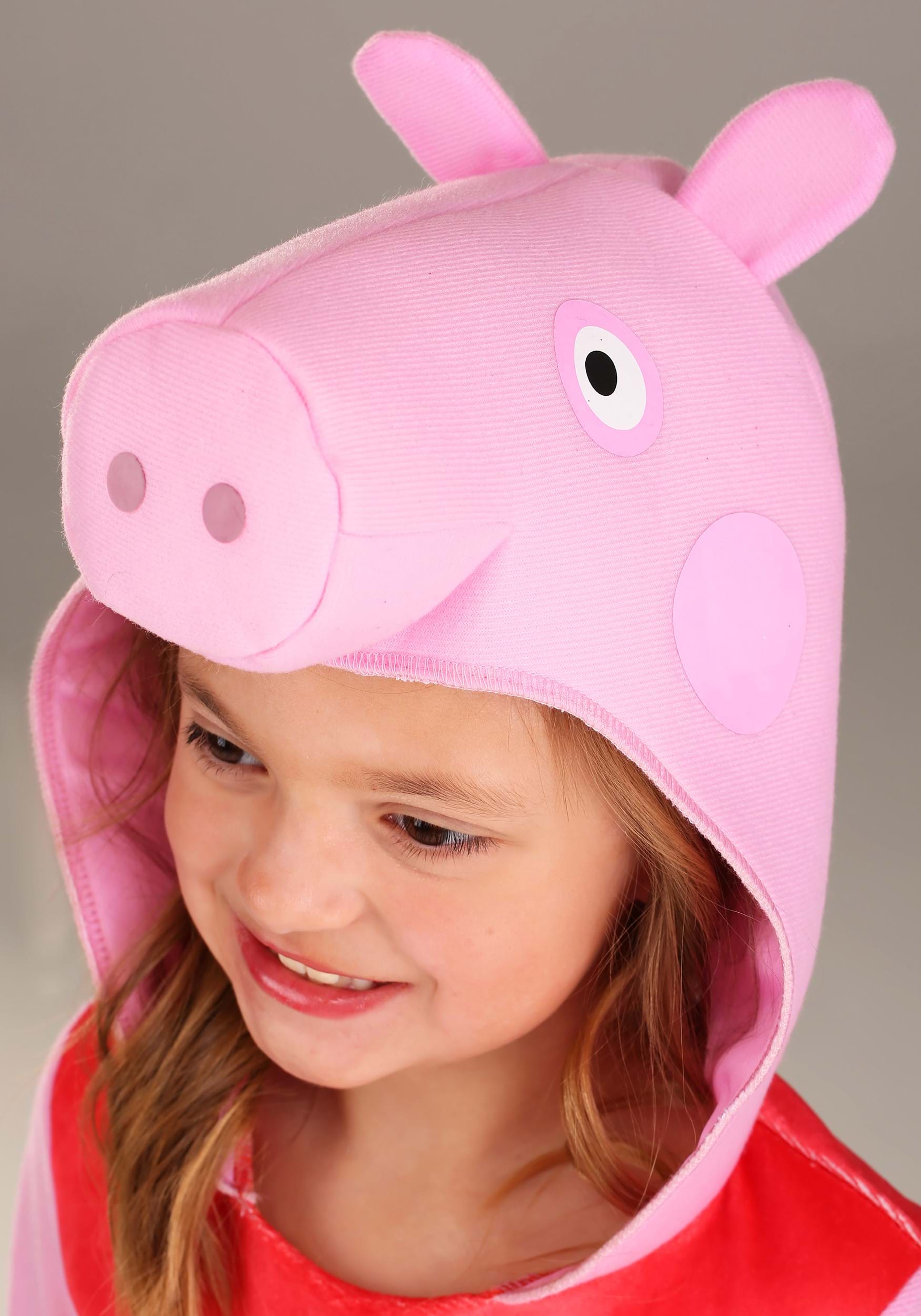 Girls Peppa Pig Long Sleeve Costume