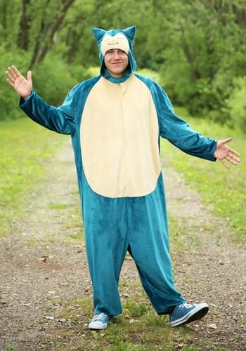 Click Here to buy Adult Pokemon Snorlax Costume from HalloweenCostumes, CDN Funds & Shipping