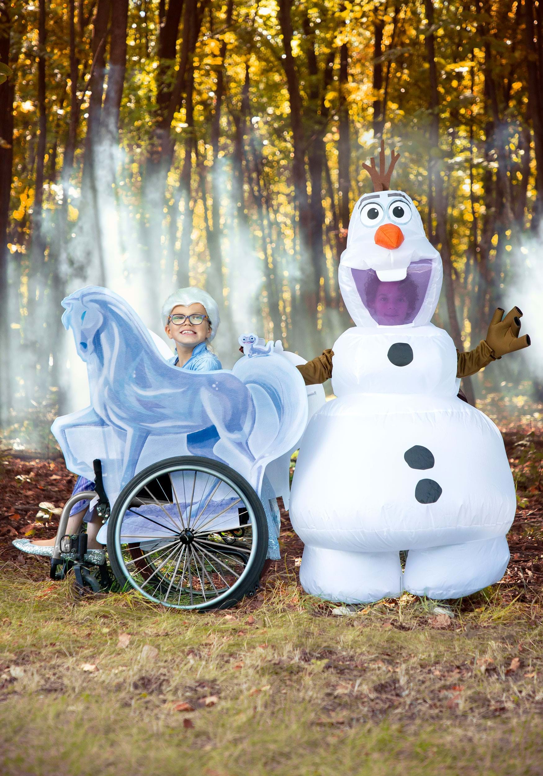 Kids Frozen Olaf Inflatable Costume