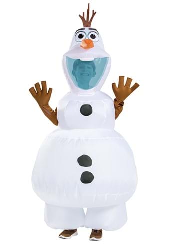 Click Here to buy Kids Frozen Olaf Inflatable Costume from HalloweenCostumes, CDN Funds & Shipping