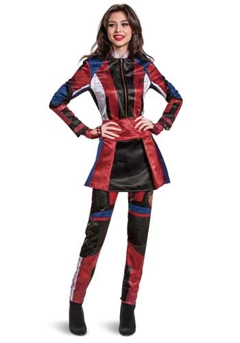 Click Here to buy Descendants 3 Evie Deluxe Adult Costume from HalloweenCostumes, CDN Funds & Shipping