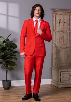 Suitmeister Solid Red Suit for Men
