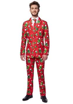 Suitmeister Christmas Tree Stars Red Suit