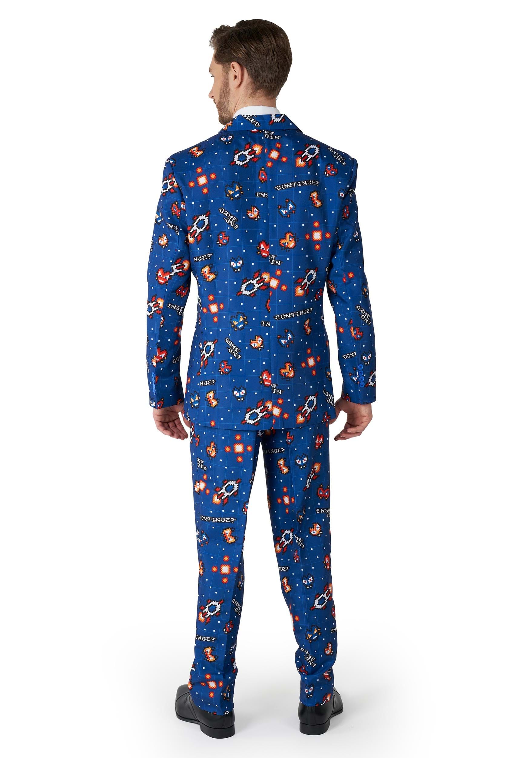 Suitmeister Mens Gamer Navy Suit