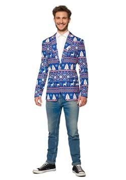 Suitmeister Christmas Blue Nordic Blazer