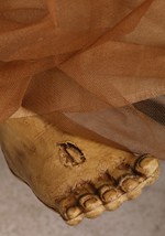 3.5 Ft Animated Rocking Horse w/ Doll Halloween Prop 4