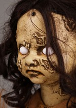 3.5 Ft Animated Rocking Horse w/ Doll Halloween Prop 3