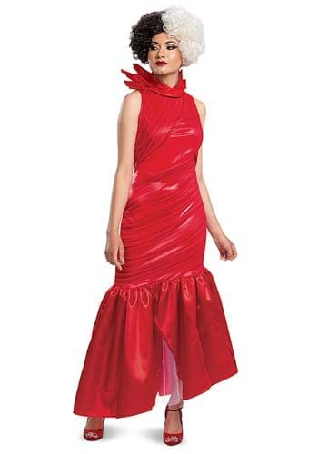 Click Here to buy Adult Cruella Red Dress Classic Costume from HalloweenCostumes, CDN Funds & Shipping