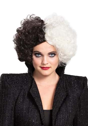 Click Here to buy Cruella Live Action Adult Wig from HalloweenCostumes, CDN Funds & Shipping
