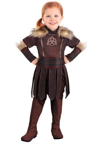 Click Here to buy Victorious Viking Toddler Girls Costume from HalloweenCostumes, CDN Funds & Shipping