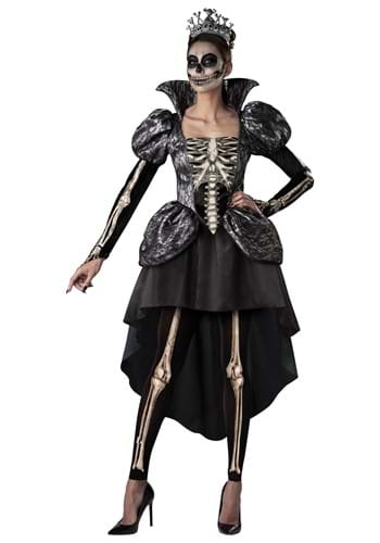 Click Here to buy Womens Skeleton Queen Halloween Costume from HalloweenCostumes, CDN Funds & Shipping