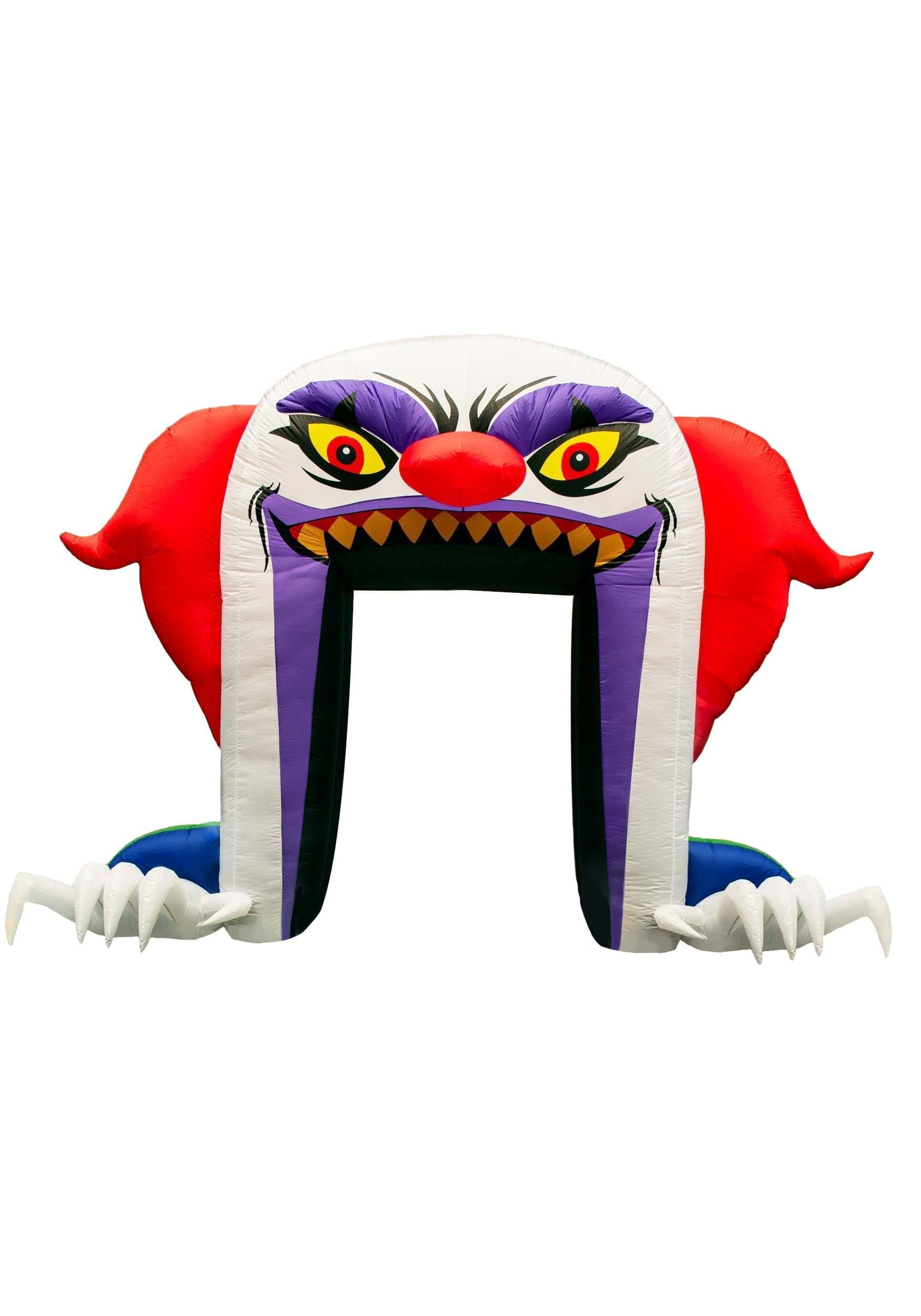 Evil Clown Inflatable Archway