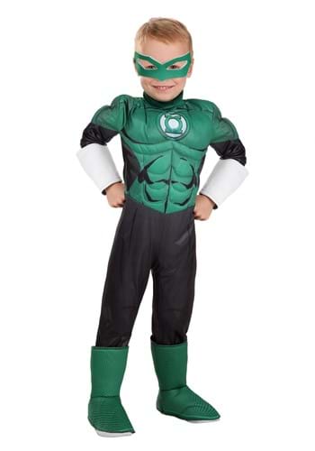 Click Here to buy Deluxe Toddler Green Lantern Costume from HalloweenCostumes, CDN Funds & Shipping