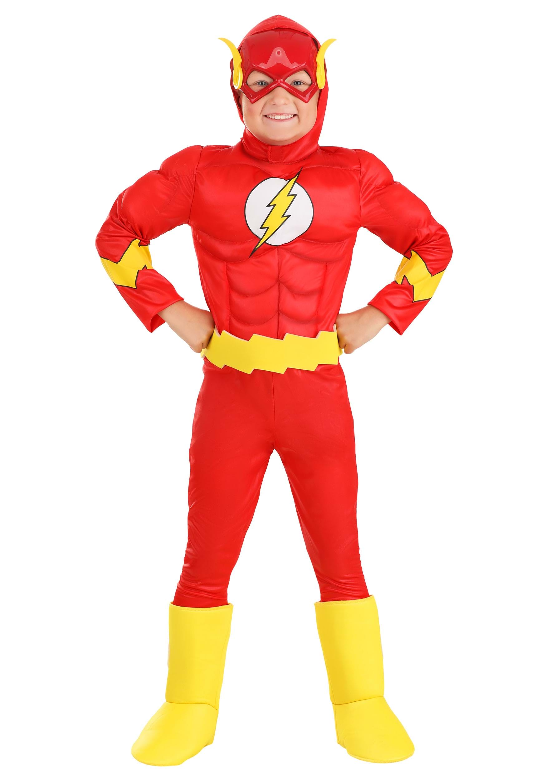 Flash DC Deluxe Kid's Costume | Superhero Costumes